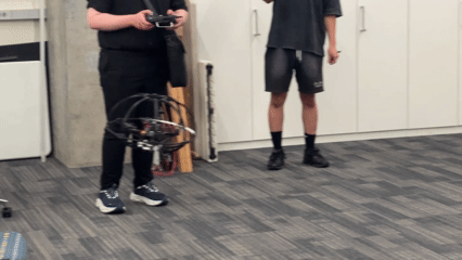 Multi-Agent Quadrotor Hardware and Simulation